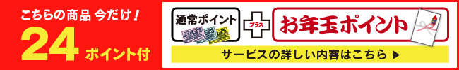 お年玉ポイントつき