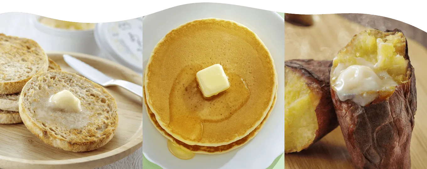 はちみつバターあわ雪