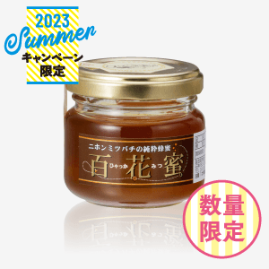 国産ニホンミツバチの百花蜜(80g) [商品番号：0642]